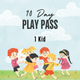 Indoor playset play pass