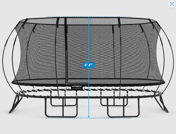 Jumbo Springfree Trampoline Height