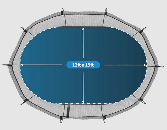 Trampoline size