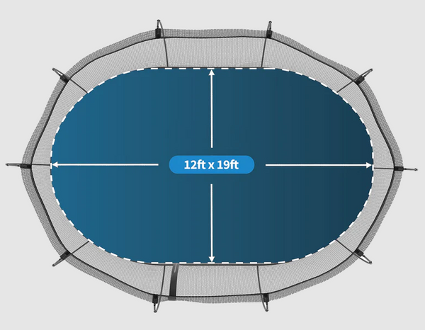 Trampoline size